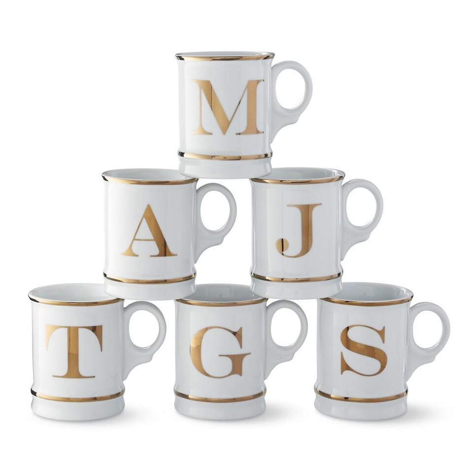 Gold Monogram Mug Williams Sonoma AU